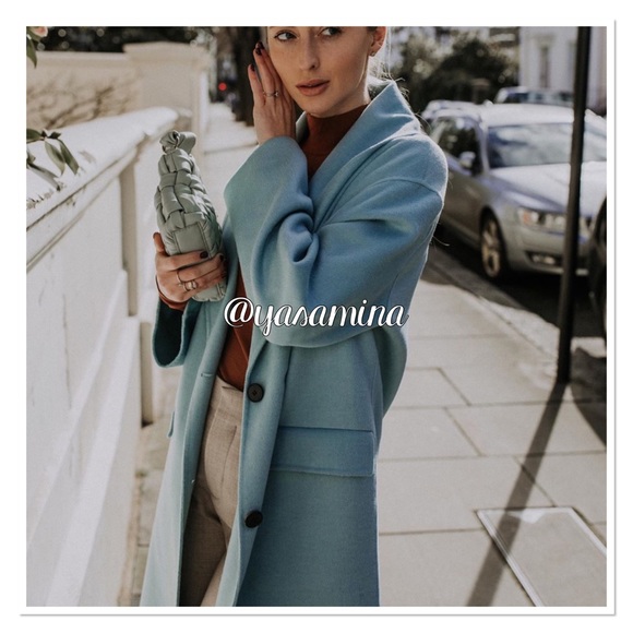 Last🔥Zara wool blend coat bloggers favorite - Picture 5 of 16